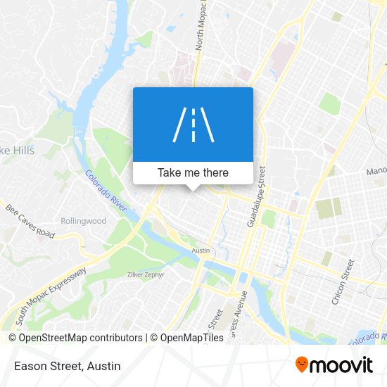 Eason Street map