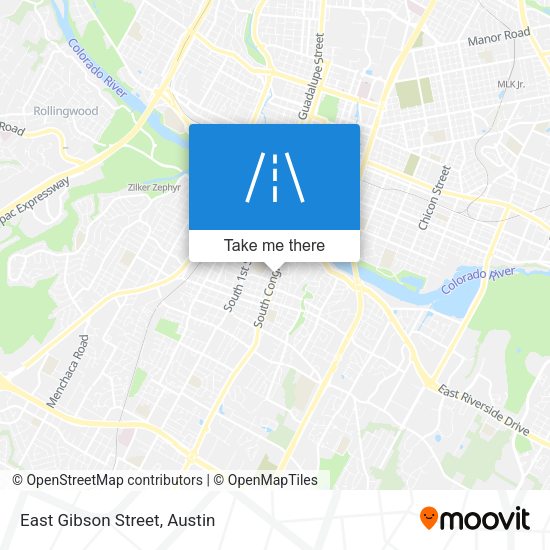 Mapa de East Gibson Street