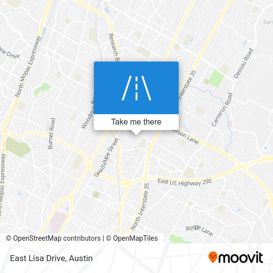 Mapa de East Lisa Drive