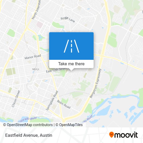 Mapa de Eastfield Avenue