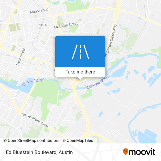 Ed Bluestein Boulevard map