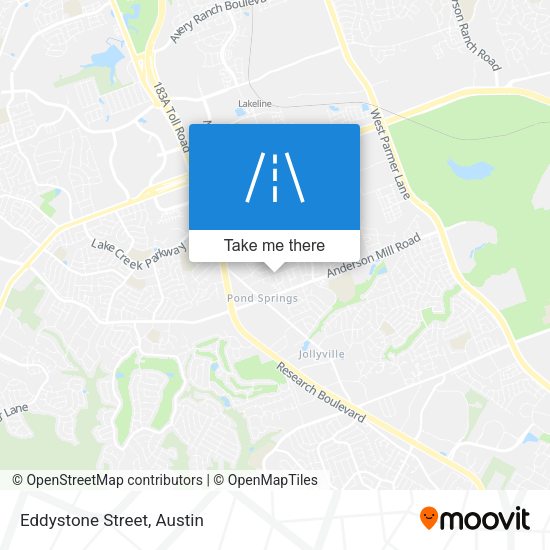 Mapa de Eddystone Street