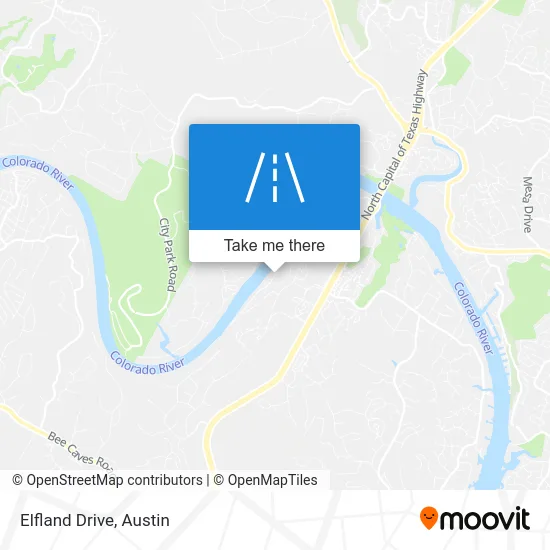 Elfland Drive map