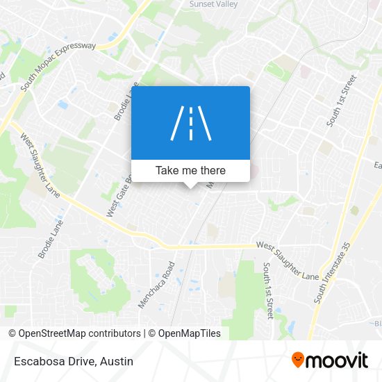 Mapa de Escabosa Drive