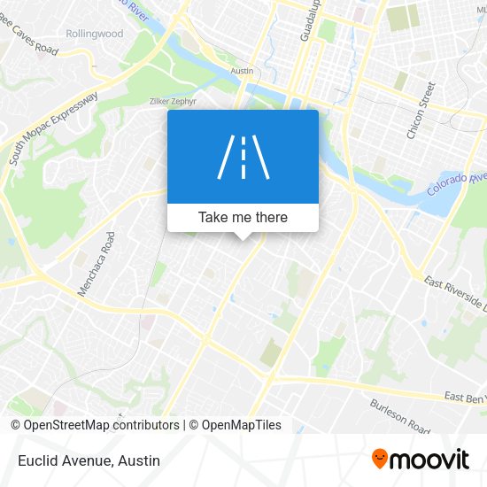 Mapa de Euclid Avenue