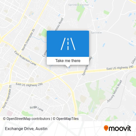 Exchange Drive map