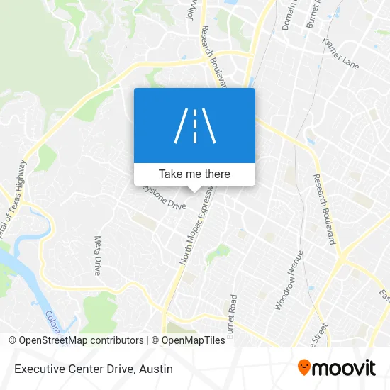 Executive Center Drive map