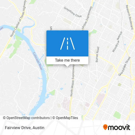 Fairview Drive map