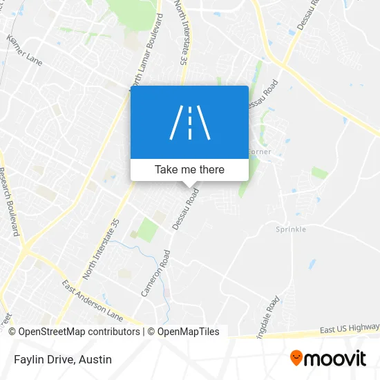 Faylin Drive map
