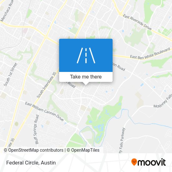 Mapa de Federal Circle