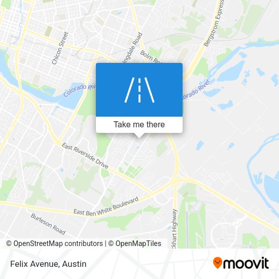 Mapa de Felix Avenue