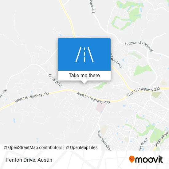 Fenton Drive map