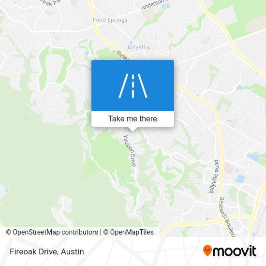 Mapa de Fireoak Drive
