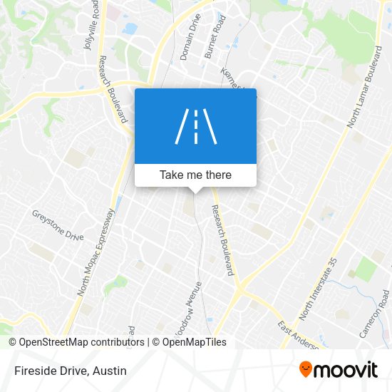 Mapa de Fireside Drive