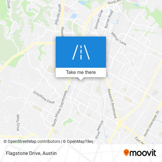 Flagstone Drive map