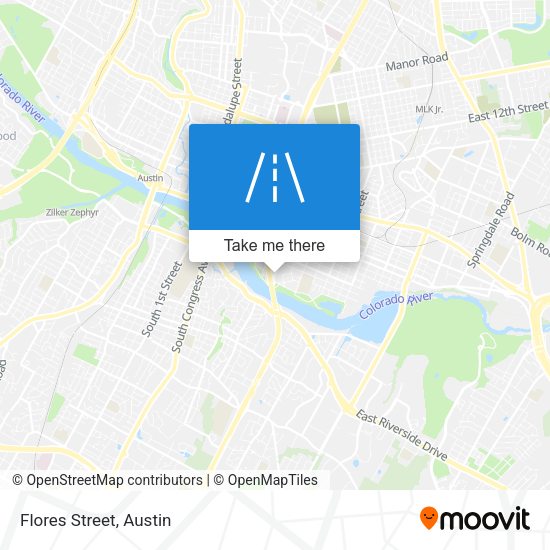 Mapa de Flores Street