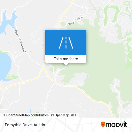 Mapa de Forsythia Drive