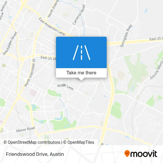 Friendswood Drive map