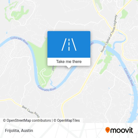 Mapa de Frijolita