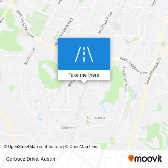 Mapa de Garbacz Drive
