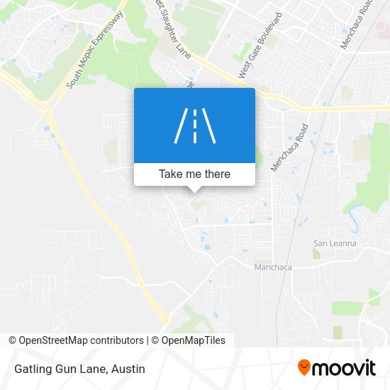 Mapa de Gatling Gun Lane