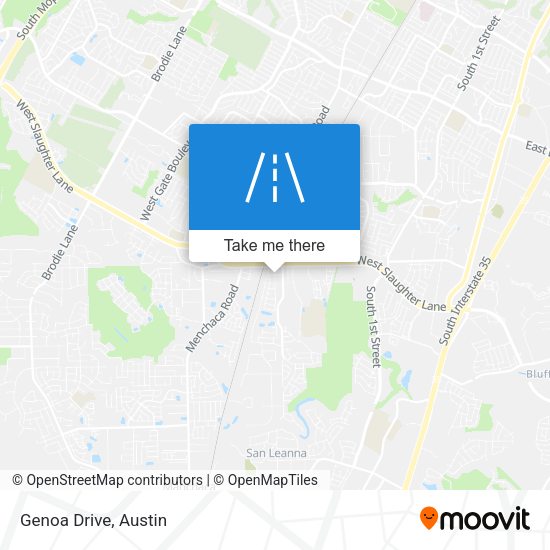 Mapa de Genoa Drive