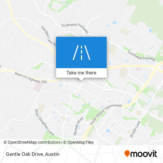 Gentle Oak Drive map