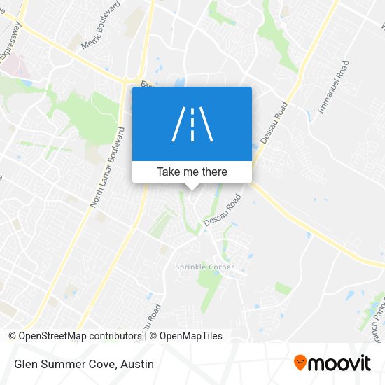 Mapa de Glen Summer Cove