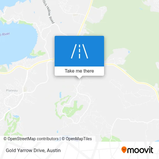 Gold Yarrow Drive map
