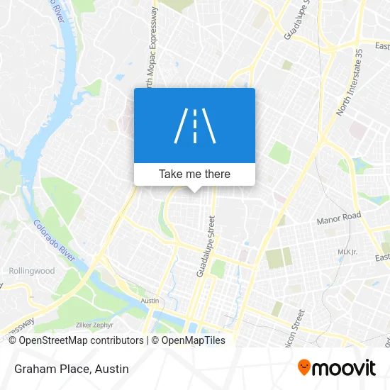 Graham Place map