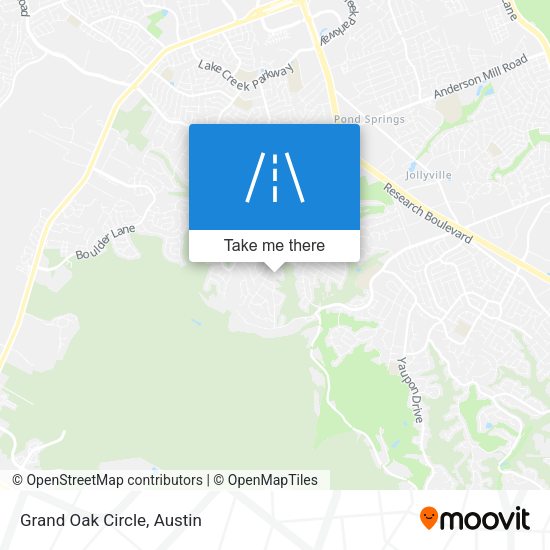Mapa de Grand Oak Circle