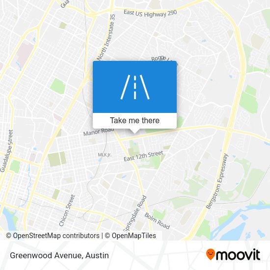 Mapa de Greenwood Avenue