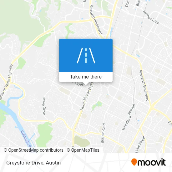 Greystone Drive map