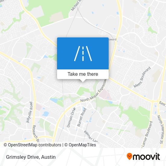 Mapa de Grimsley Drive