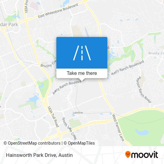 Hainsworth Park Drive map