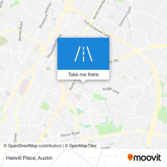 Mapa de Halwill Place