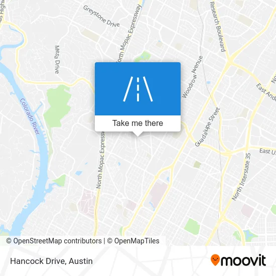 Hancock Drive map