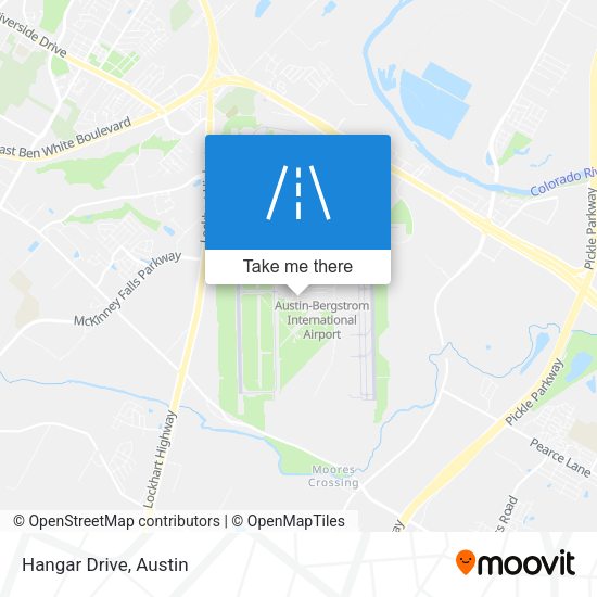 Hangar Drive map