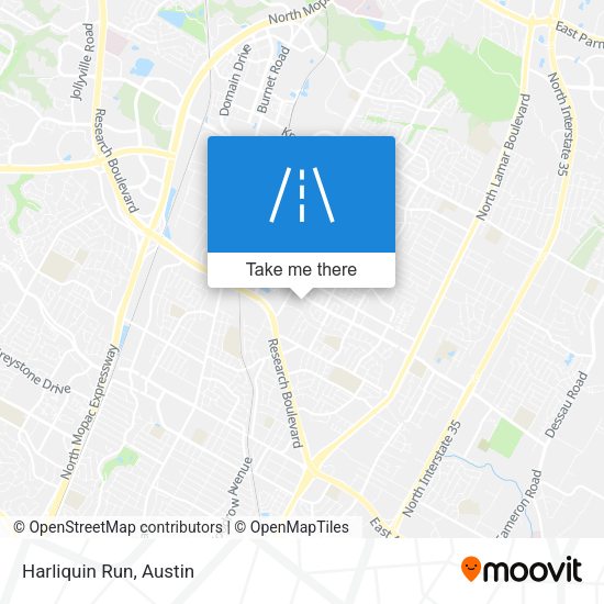 Harliquin Run map