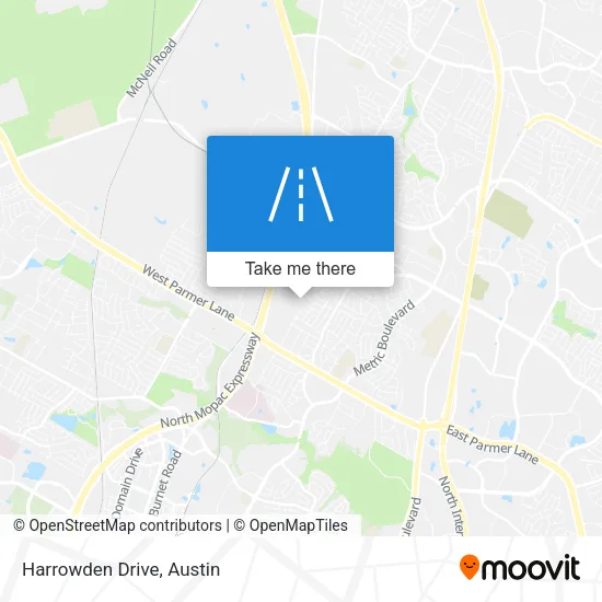Mapa de Harrowden Drive