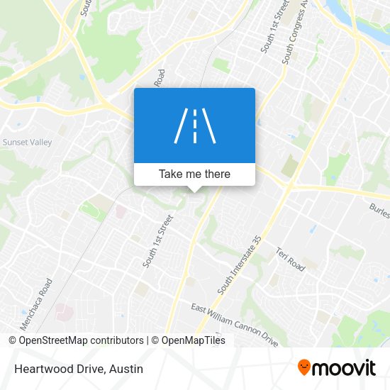 Mapa de Heartwood Drive
