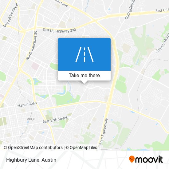 Highbury Lane map