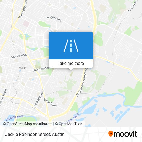 Jackie Robinson Street map