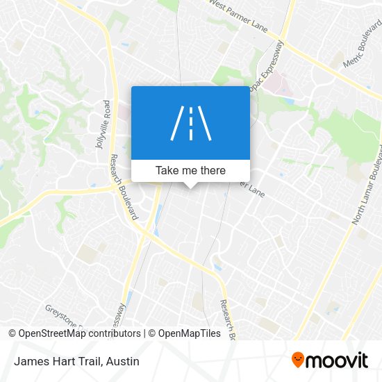 Mapa de James Hart Trail