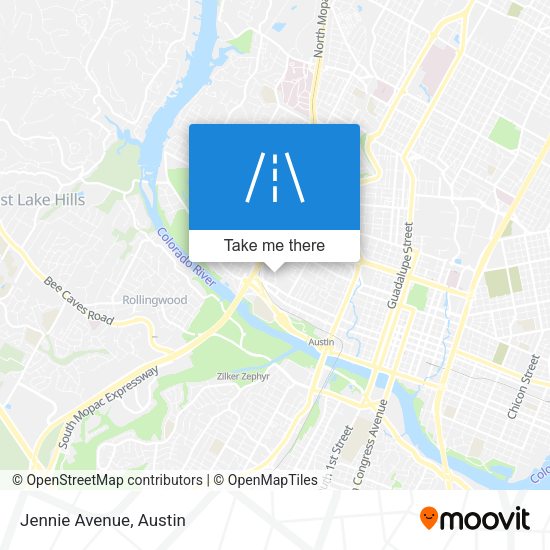 Mapa de Jennie Avenue