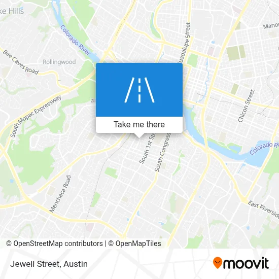 Jewell Street map