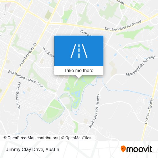 Mapa de Jimmy Clay Drive