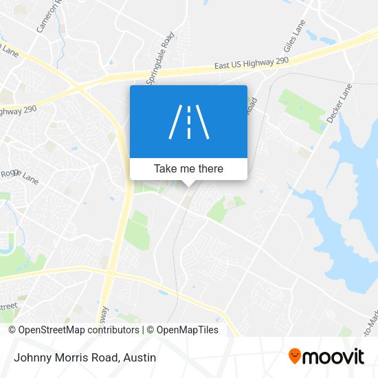 Mapa de Johnny Morris Road