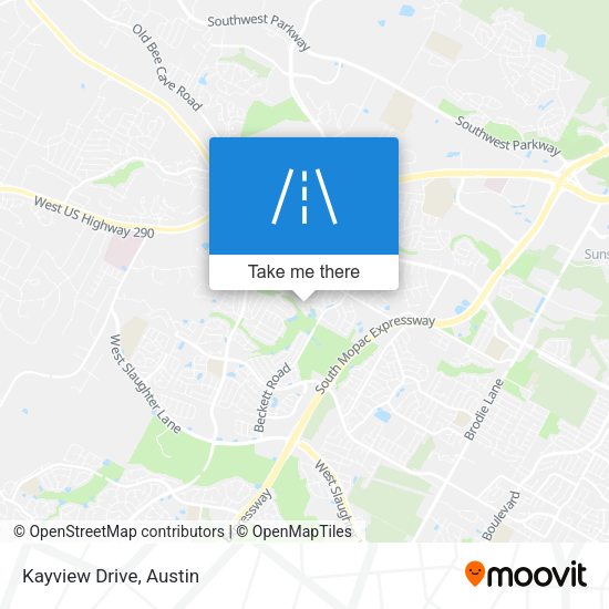 Mapa de Kayview Drive