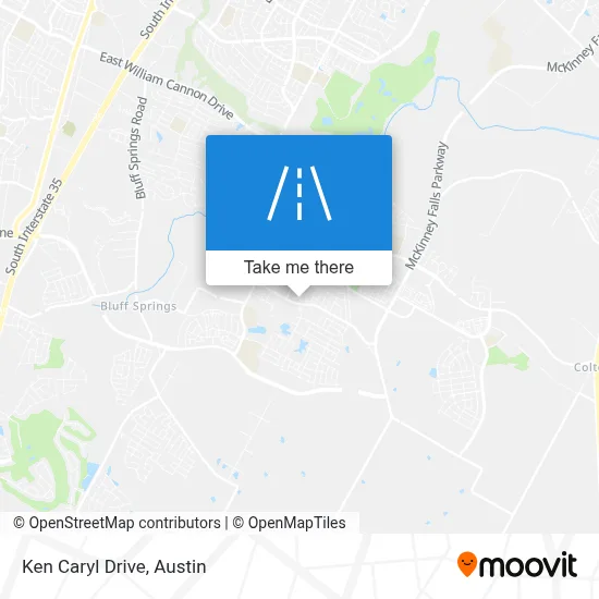 Ken Caryl Drive map